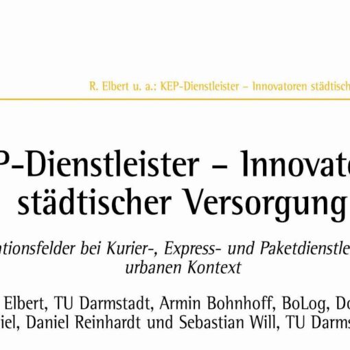 CEP Service Providers - Innovators of Urban Supply